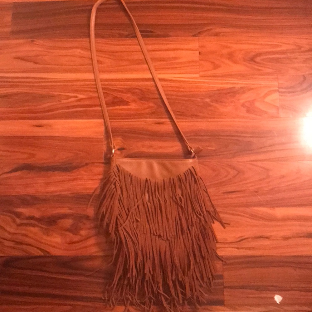 Fringe purse